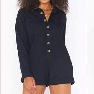 Show Me Your Mumu Tegan Jumper Black Denim